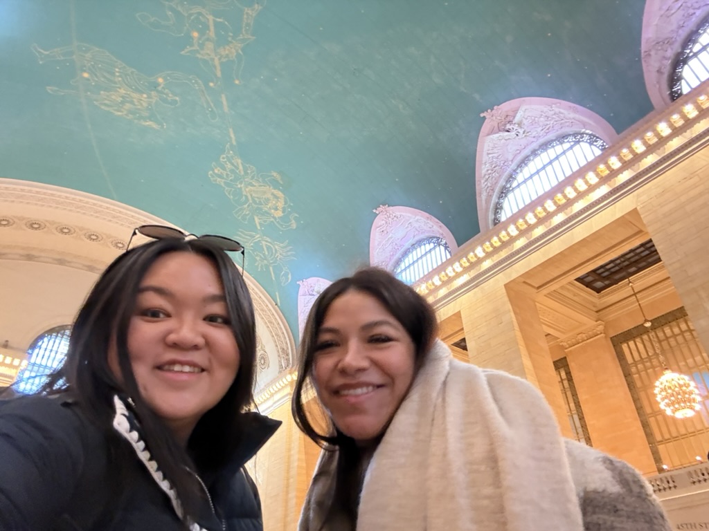 Team at Grand Central Station